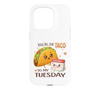 Carcasa para iPhone 15 Pro Bonito diseño gastronómico de You'Re The Taco To My Tuesday