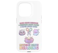 Carcasa para iPhone 15 Pro Booktrovert Nothing Beat Reading Rock - Tijeras de Papel para Mujer