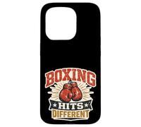 Carcasa para iPhone 15 Pro Boxing Hits Different Vintage