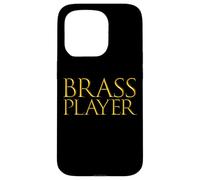 Carcasa para iPhone 15 Pro Brass Musician Wind Music Song Instrument Winded Brass Sound