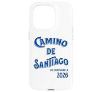 Carcasa para iPhone 15 Pro Buen Camino de Santiago de Compostela 2026 Camino de Santiago Senderismo