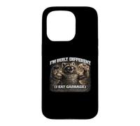 Carcasa para iPhone 15 Pro Built Different Gym Regalo Divertido de Mapache