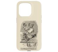 Carcasa para iPhone 15 Pro Byleth Un Gato como Diccionario Demonio Infernal