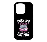 Carcasa para iPhone 15 Pro Cada Siesta Que tomo es una Siesta de Gato