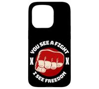 Carcasa para iPhone 15 Pro Cage Fighter MMA Mix Artes Marciales Jiu Jitsu