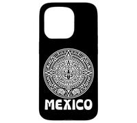Carcasa para iPhone 15 Pro Calendario Azteca Mexicano Orgullo Mexicano Viva México Fan