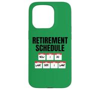 Carcasa para iPhone 15 Pro Calendario de jubilación: Ahora Hago lo Que Quiero