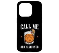 Carcasa para iPhone 15 Pro Call Me Old Fashioned Bourbon Whisky Beber