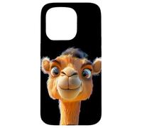 Carcasa para iPhone 15 Pro Camello Dromedario Bactriano Safari por el Desierto Camello