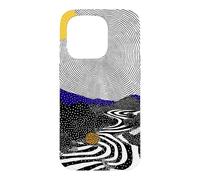 Carcasa para iPhone 15 Pro Camino Cósmico Op-Art Giro Hipnótico