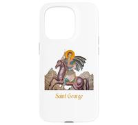 Carcasa para iPhone 15 Pro Camisa de San Jorge Montando en un Caballo