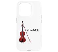 Carcasa para iPhone 15 Pro Camisa Violín Fiddle It's a Fiddle