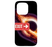 Carcasa para iPhone 15 Pro Camiseta Black Holes Exit Fun Space Physics Science