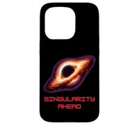 Carcasa para iPhone 15 Pro Camiseta Black Holes Gravity Warning Fun Space Physics