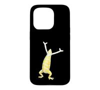 Carcasa para iPhone 15 Pro Camiseta con Meme Praise The Lord Gecko - Funny Lizard Worship