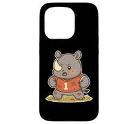 Carcasa para iPhone 15 Pro Camiseta de Jugador Rugby Rhino 1