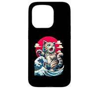 Carcasa para iPhone 15 Pro Camiseta Retro Vintage de Arte japonés Legendario Raro Kaiju