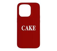 Carcasa para iPhone 15 Pro Camiseta That Says Cake - Un diseño Que Dice Pastel