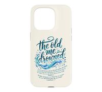 Carcasa para iPhone 15 Pro Camiseta The Old Me Drowned - New Life Baptism Transformation 3