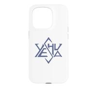 Carcasa para iPhone 15 Pro Camiseta Yeshua Jesucristo Super Star of David