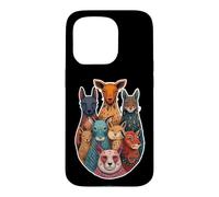 Carcasa para iPhone 15 Pro Canid Fox Wild Dog Nature Spirit Core Hunt Pack Eternal
