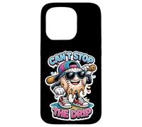 Carcasa para iPhone 15 Pro Can't Stop The Drip Jugador de béisbol derritiendo a los niños Helados