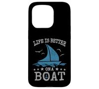 Carcasa para iPhone 15 Pro Capitán de navegación | La Vida Vintage es Mejor en un Barco