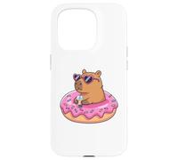 Carcasa para iPhone 15 Pro Capybara Bubble Tea Lovely Cute Capyboba Boba Milk Tea