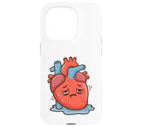 Carcasa para iPhone 15 Pro Cardiólogo. Insuficiencia cardíaca. Dibujos Animados. Ataque cardíaco. Salud