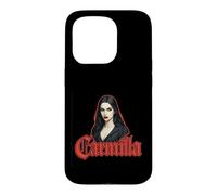 Carcasa para iPhone 15 Pro Carmilla Gothic Noir Mujer Vampiro