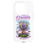 Carcasa para iPhone 15 Pro Carried by Dreams Lifted by Hot Air Balloons
