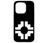 Carcasa para iPhone 15 Pro Chakana Cruz Símbolo Inca Andino Antiguo Perú Arte Espiritual