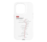 Carcasa para iPhone 15 Pro Changzhou Train Railway - Souvenir Route Map China