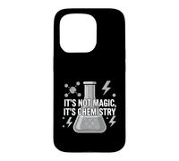 Carcasa para iPhone 15 Pro Chemistry Teacher It's Not Magic It's Chemistry