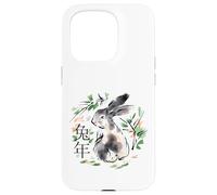 Carcasa para iPhone 15 Pro Chinese Rabbit New Year, The Cottage Core Bunny