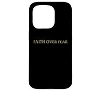 Carcasa para iPhone 15 Pro Christian Faith Over Fear Shirt Men Jesus Religious Shirts