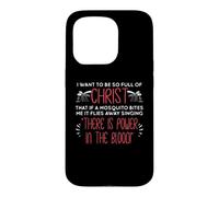 Carcasa para iPhone 15 Pro Christian Mosquito Joke - Funny Religious Christ Follower