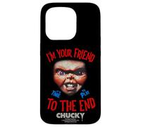 Carcasa para iPhone 15 Pro Chucky I’m Your Friend Quote