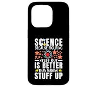 Carcasa para iPhone 15 Pro Ciencia Divertida para el Profesor Ciencia Química Profesor enseñar