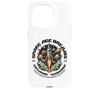 Carcasa para iPhone 15 Pro Ciencia Ficción Sueños de la Era Espacial Explorando el Mañana