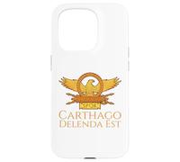 Carcasa para iPhone 15 Pro Cita clásica Latina - Cartago Debe ser Destruido - Historia
