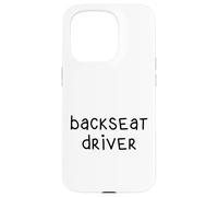 Carcasa para iPhone 15 Pro Cita del Conductor del Asiento Trasero Pasajero de Coche