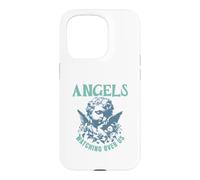 Carcasa para iPhone 15 Pro Cita Protectora Espiritual de ángeles Que Nos vigilan