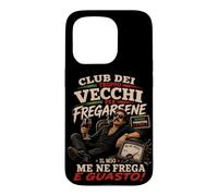 Carcasa para iPhone 15 Pro Club dei Troppo Vecchi per Fregarsene Gracioso Italiano Actitud