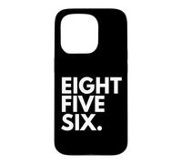 Carcasa para iPhone 15 Pro Código de Área 856 Camden New Jersey NJ Eight Five Six 856