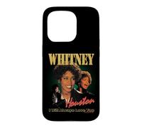 Carcasa para iPhone 15 Pro Collage Desgastado con el Tema «I Will Always Love You» de Whitney Houston