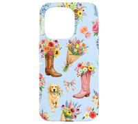 Carcasa para iPhone 15 Pro Collage Floral BootSpring Summer Coquette Estética Preppy