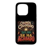 Carcasa para iPhone 15 Pro Colorín Colorado Este Año Se Ha Acabado Año Escolar Recuerdos