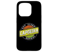Carcasa para iPhone 15 Pro Comer Dormir Capoeira Repetir Danza Acrobacia Artes Marciales