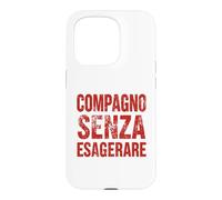 Carcasa para iPhone 15 Pro Compagno Ma Senza Esagerare Ironica PCI Vintage Comunista